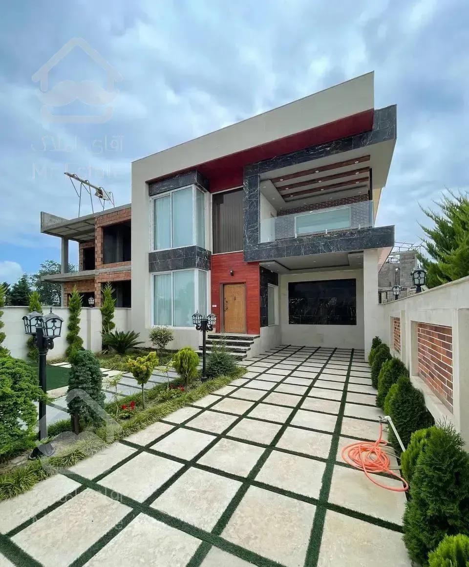 فروش‌ویلا نمامدرن سنددار منطقه‌برند محوطه‌سازی‌شده