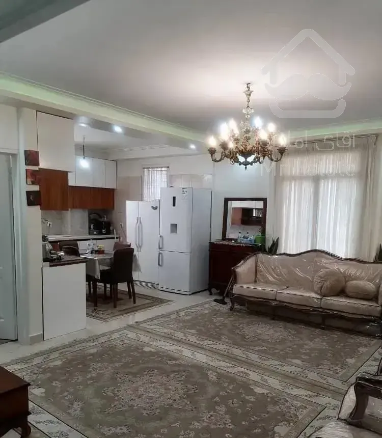 ۶۵ متر ۱ خوابه دونبش نور مربعی باغ شازده