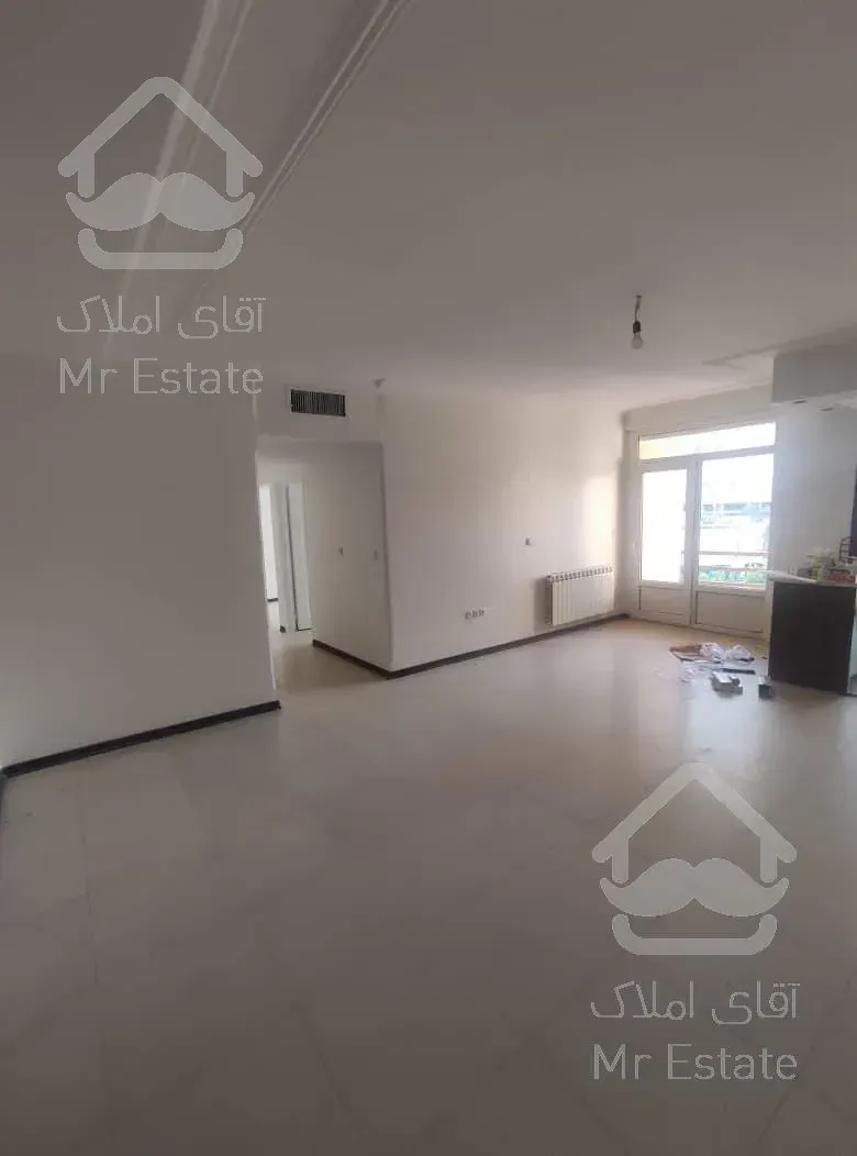 ۷۸ متر آپارتمان/ دو خواب/سالن پرده خور/اباذر