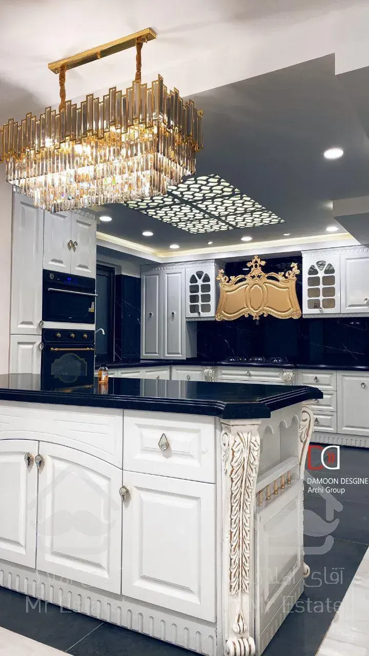 ۵۷ متر تک خواب , سالن پرده خور , غرق نور