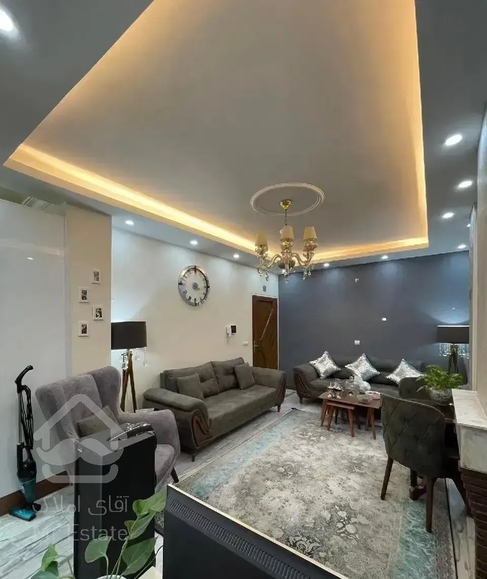 58 متری/سالن پرده خور خوش نقشه/آکواریوم نور