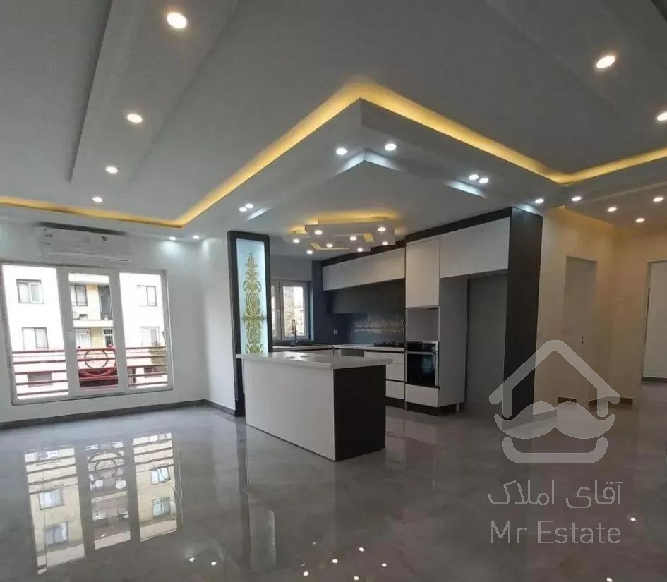 ۱۰۷متر۳خواب/فول‌‌دیزاین/سالن‌پرده‌خور/تکواحدی