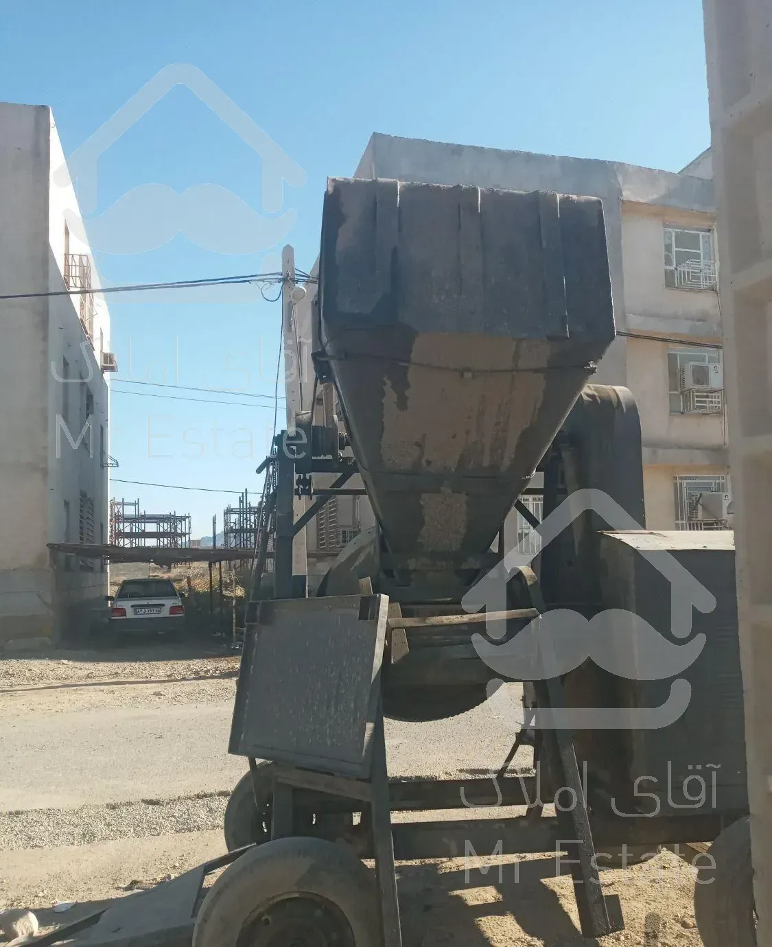 بتن ریزی با دستگاه دیزل