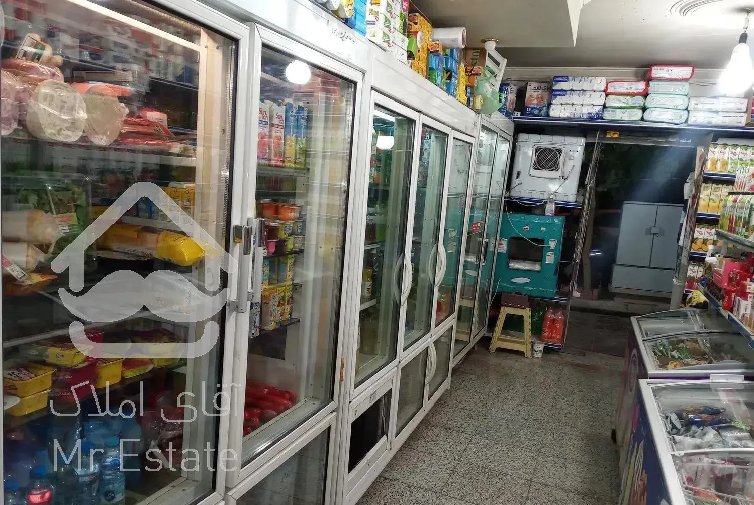 فروش 115 متر مغازه با طول بر 8 متر شهرک نفت