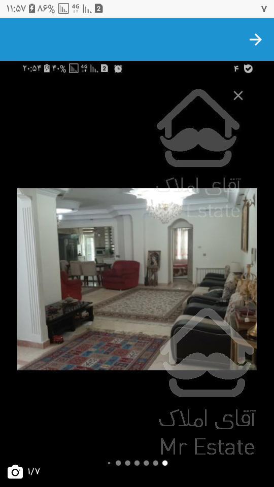 فروش آپارتمان ۱۰۷متری فول امکانات طبقه پنجم =آیت الله کاشانی مهران گلستان شمالی