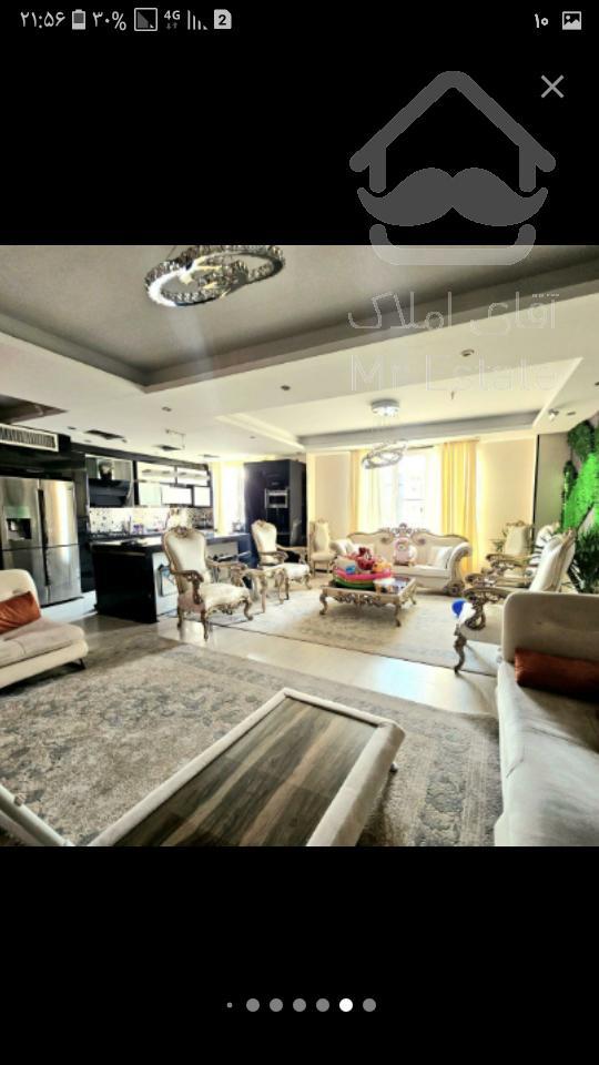 فروش آپارتمان ۹۳متری فول امکانات طبقه سوم آشپزخانه جزیره و بارحرفه ای با طراحی خاص آیت الله کاشانی