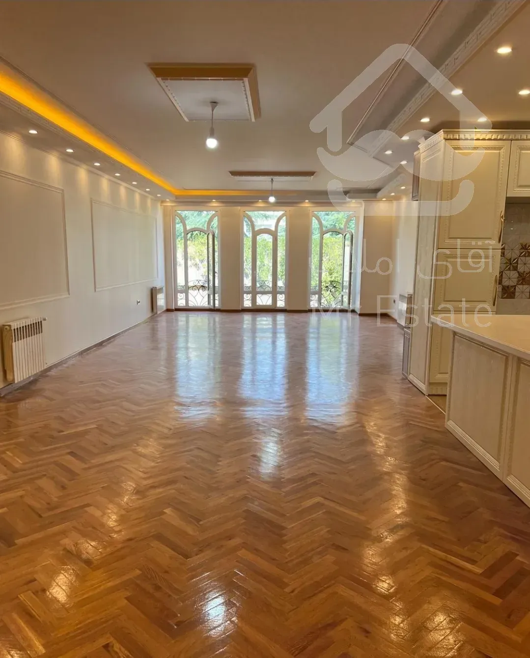 آپارتمان ۱۰۵ متری دو خواب باغ فیض مهستان