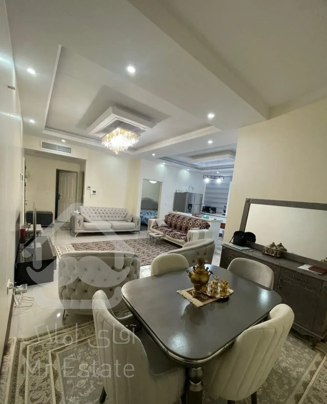 آپارتمان ۱۰۰ متری دو خواب جنت آباد شمالی