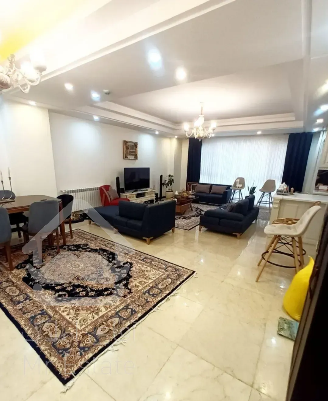 آپارتمان ۷۵ متری دو خواب ۱۰ واحدی فول امکانات جنت آباد مرکزی