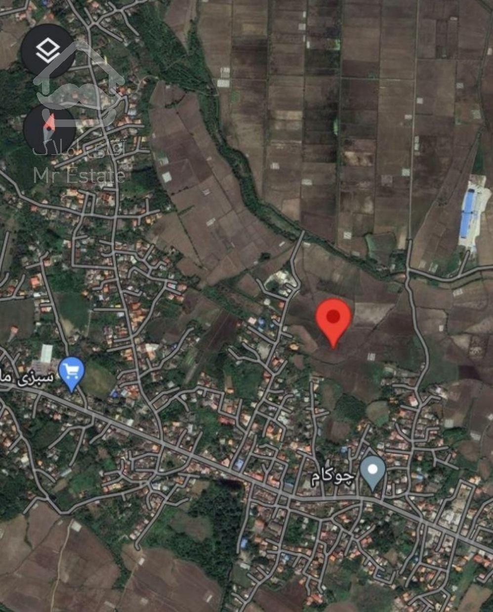 فروش ۵۱۰۰متر زمین مزروعی در چوکام