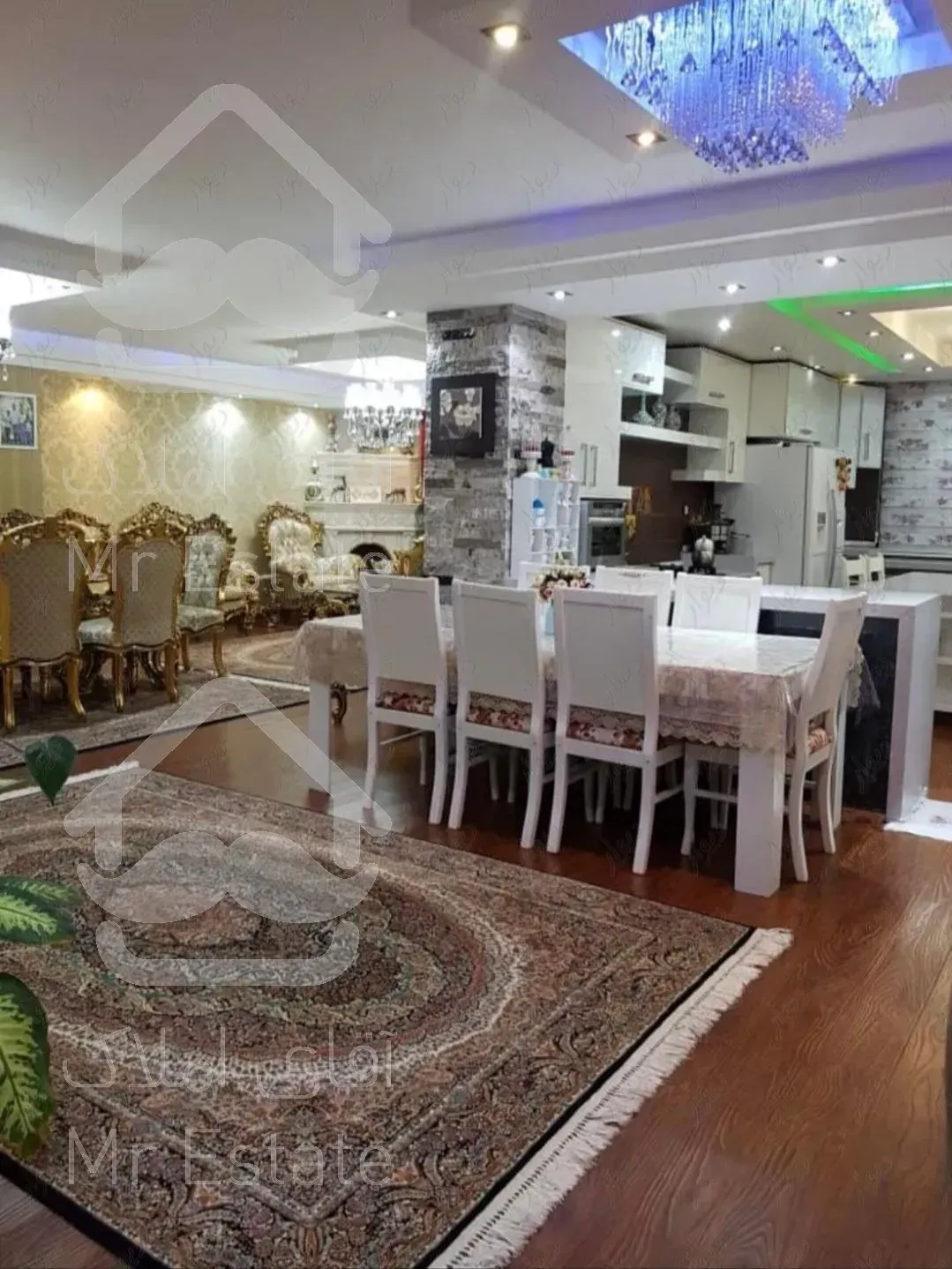 رهن ، اجاره آپارتمان ۱۸۵ متری ، ۳ خواب ( شهرک راه‌آهن )