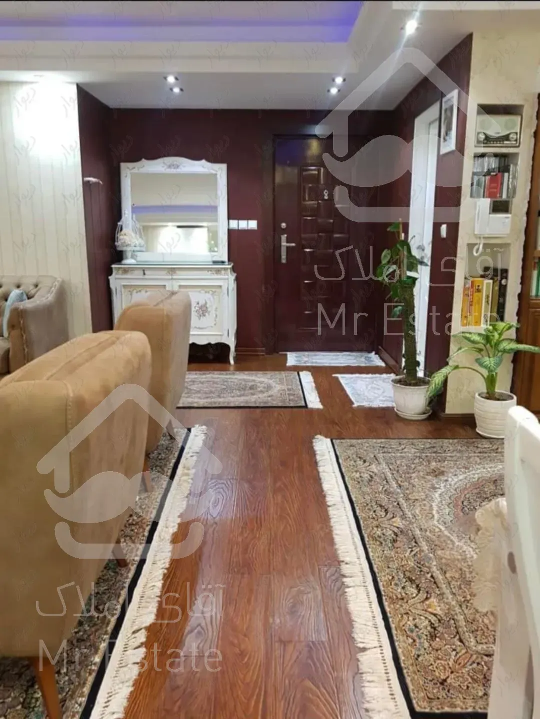 رهن ، اجاره آپارتمان ۱۸۵ متری ، ۳ خواب ( شهرک راه‌آهن )