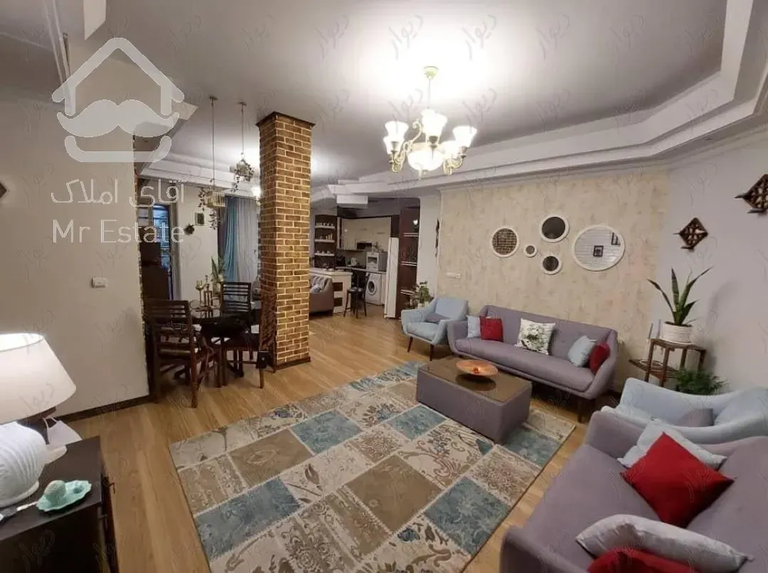 سعادت آباد 90متر 2خواب مشاعات آبی فعال