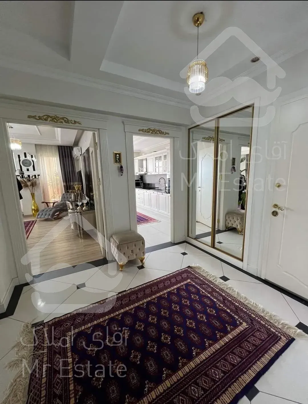 سعادت آباد 125متر متریال درجه یک