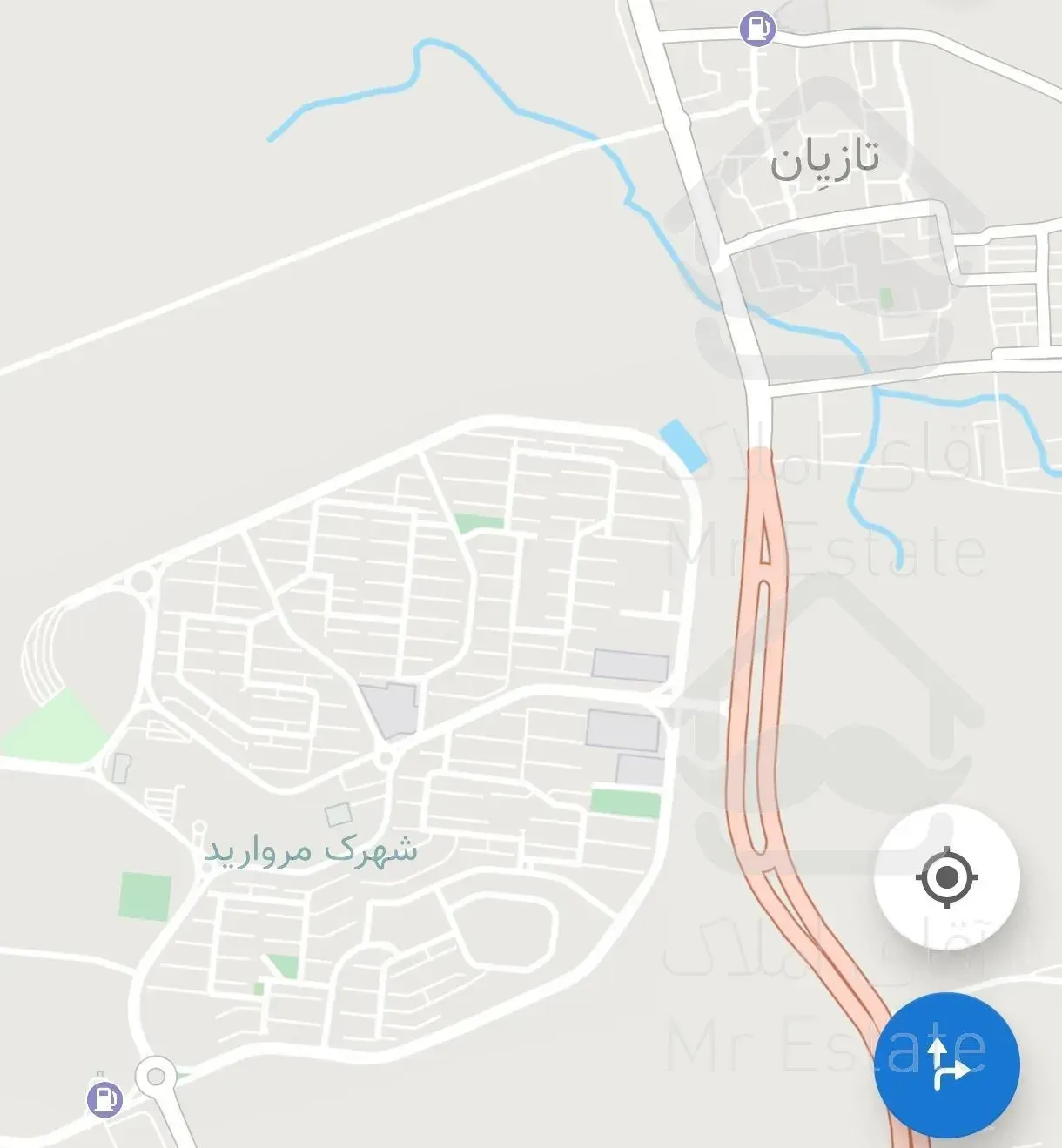 فروش زمین تجاری مسکونی / تازیان