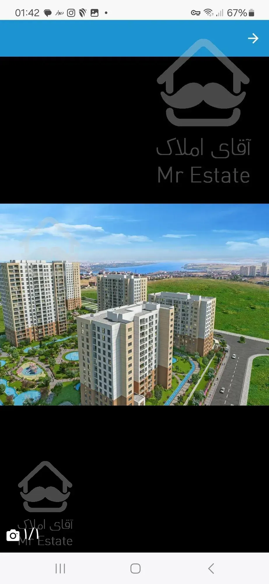 ۶۰متر نقلی دربرج مجلل وهوشمند با ویو دریاچه