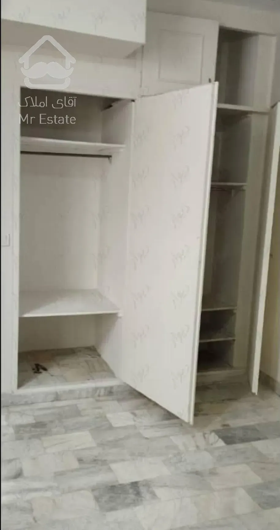 ۹۰ متر آپارتمان دو خوابه شهرک راه آهن قائم