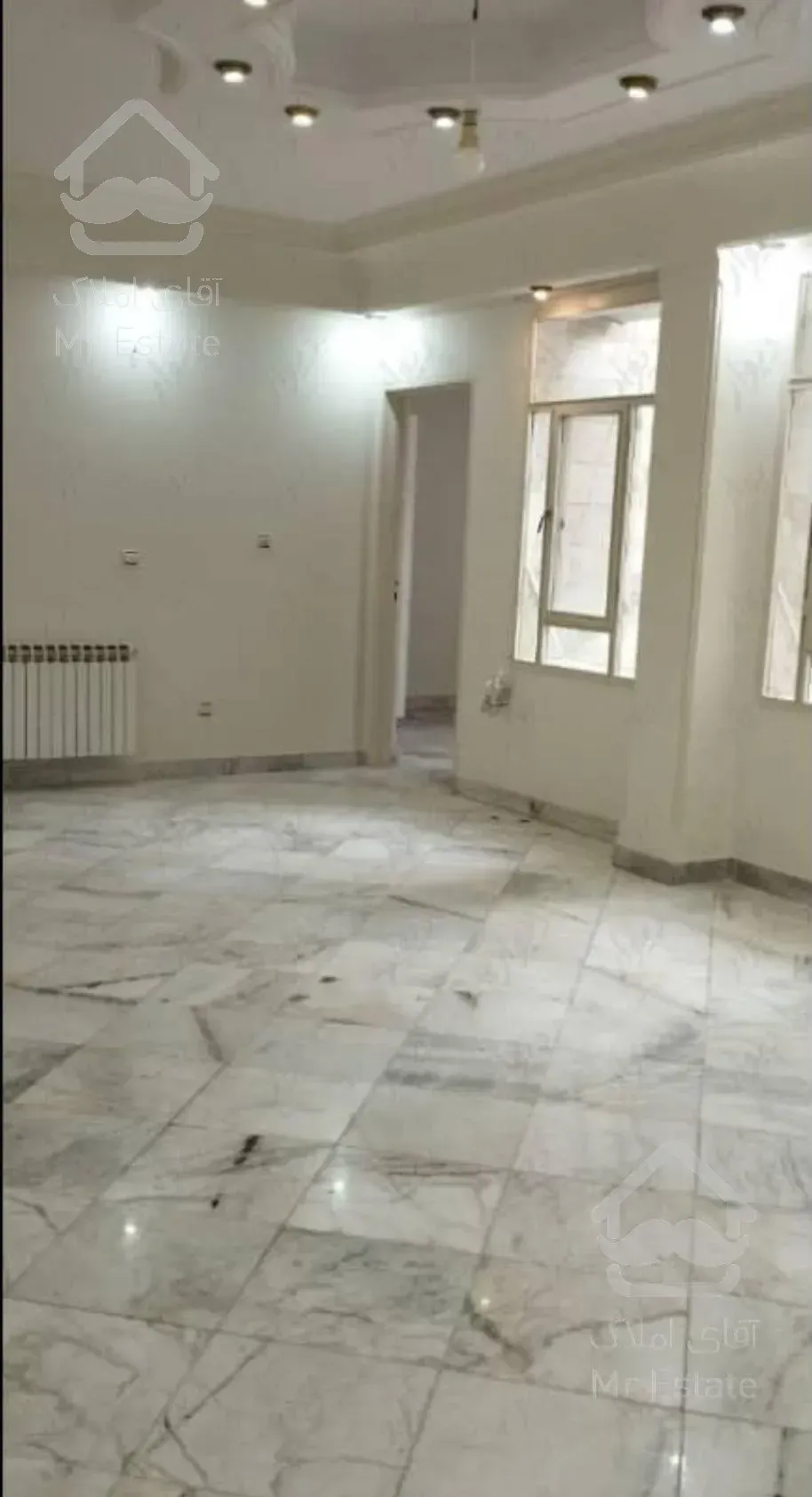 ۹۰ متر آپارتمان دو خوابه شهرک راه آهن قائم