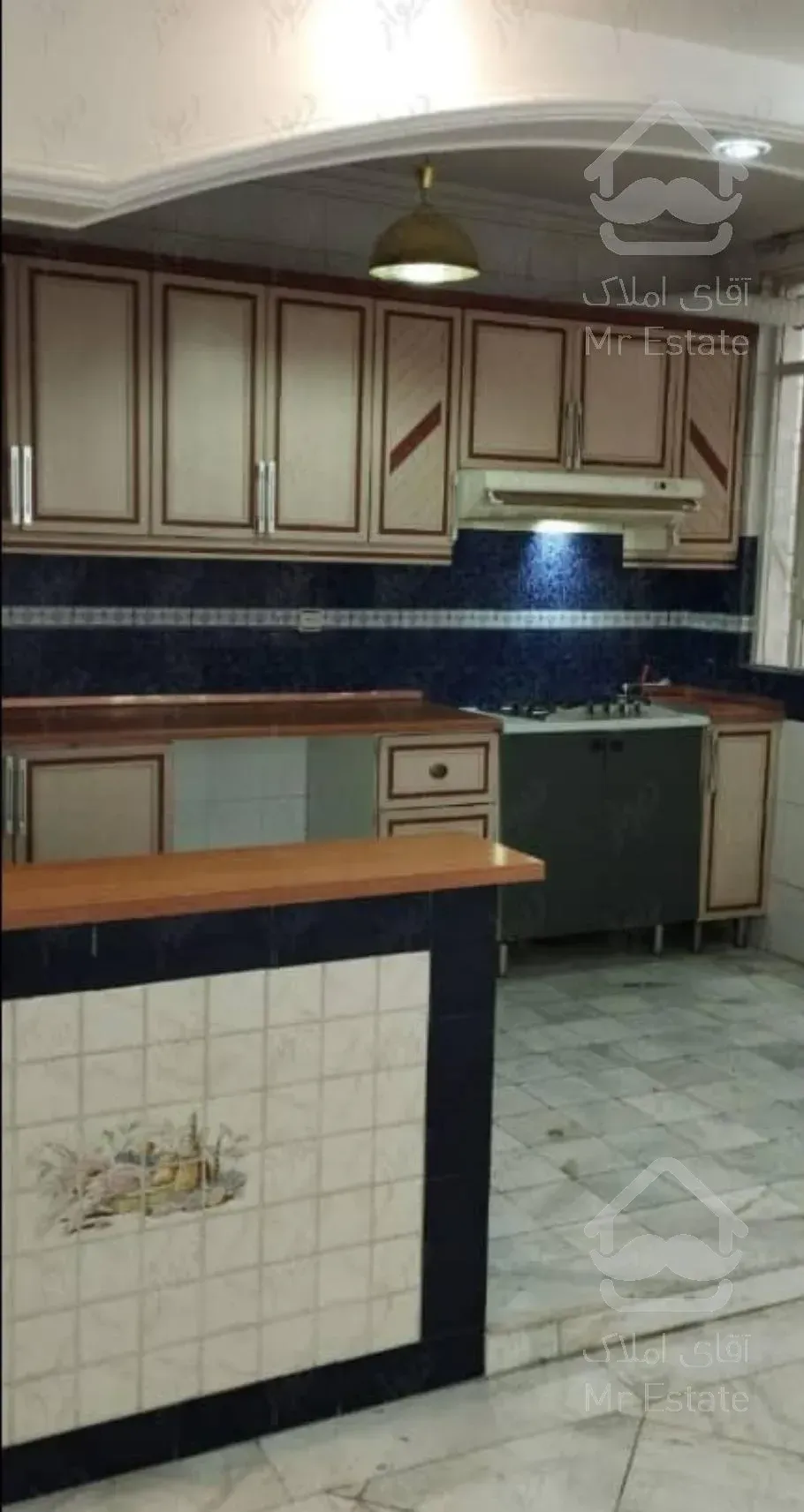 ۹۰ متر آپارتمان دو خوابه شهرک راه آهن قائم