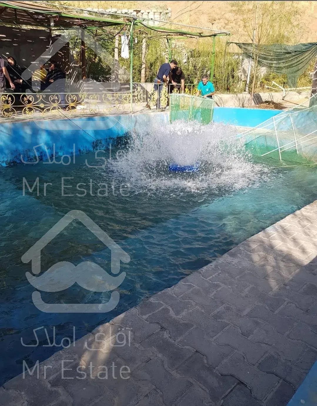 باغ در منطقه خرازی۲۲ وردیج واریش ازگی + چشمه ۴فصل