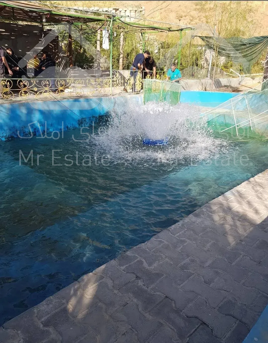 باغ ویلا منطقه۲۲ تهران روستای وردیج واریش ازگی + چشمه آب معدنی