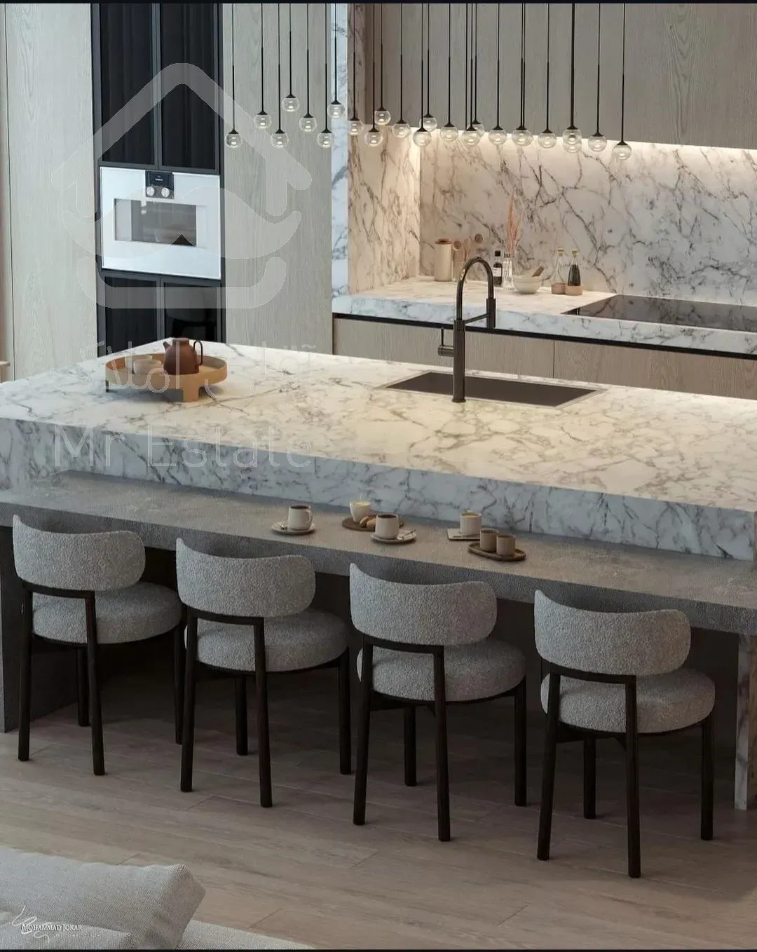 ۲۸۰متر۴خواب/ فول مشاعات/ برند/ فاخر/ سعادت آباد