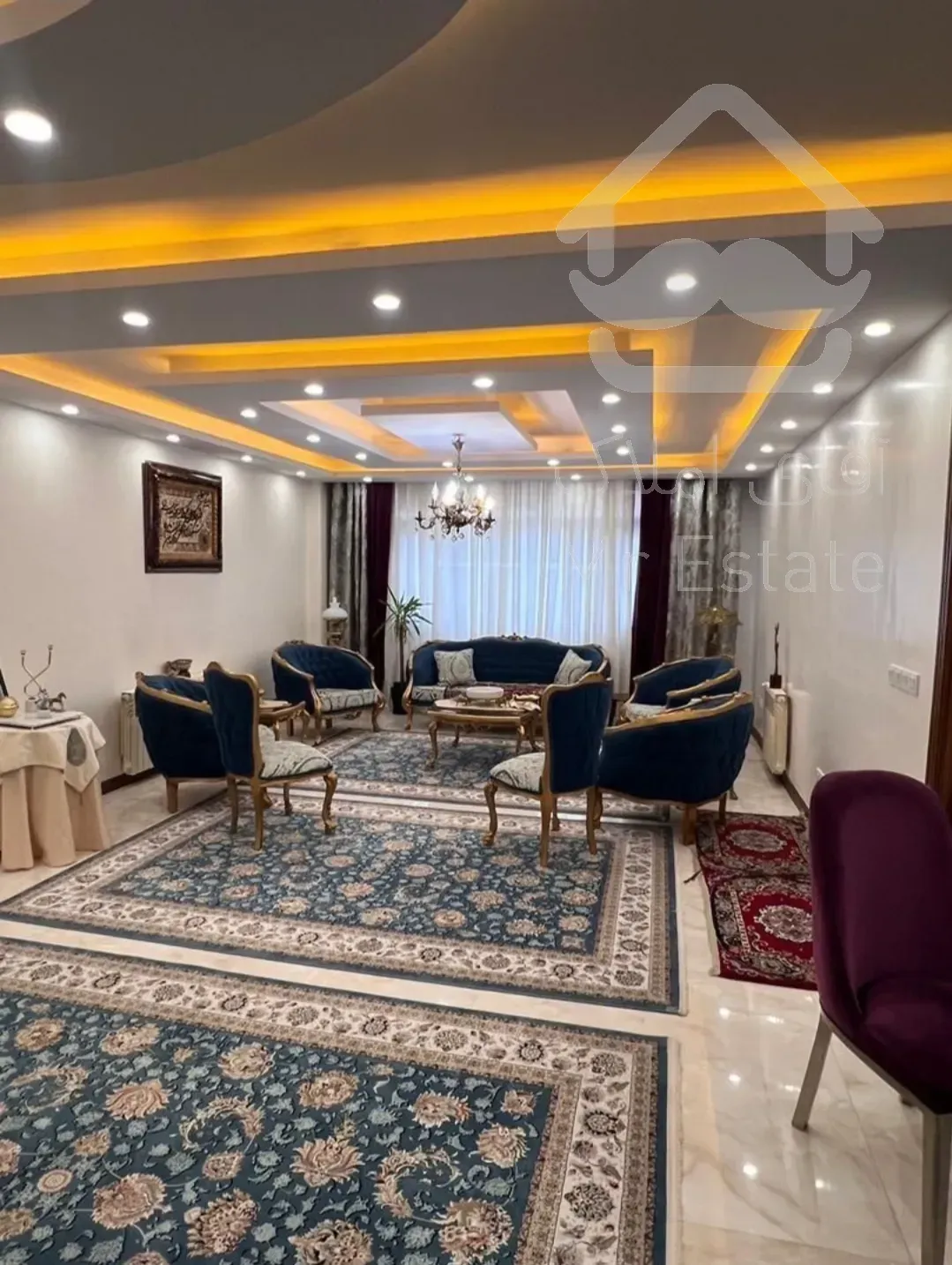 آپارتمان ۹۳ متری دو خواب فول دیزاین جنت آباد جنوبی