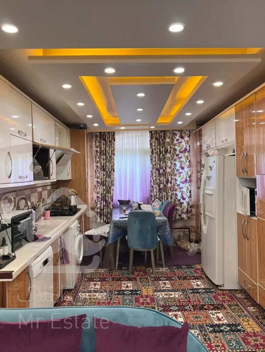 آپارتمان ۹۳ متری دو خواب فول دیزاین جنت آباد جنوبی