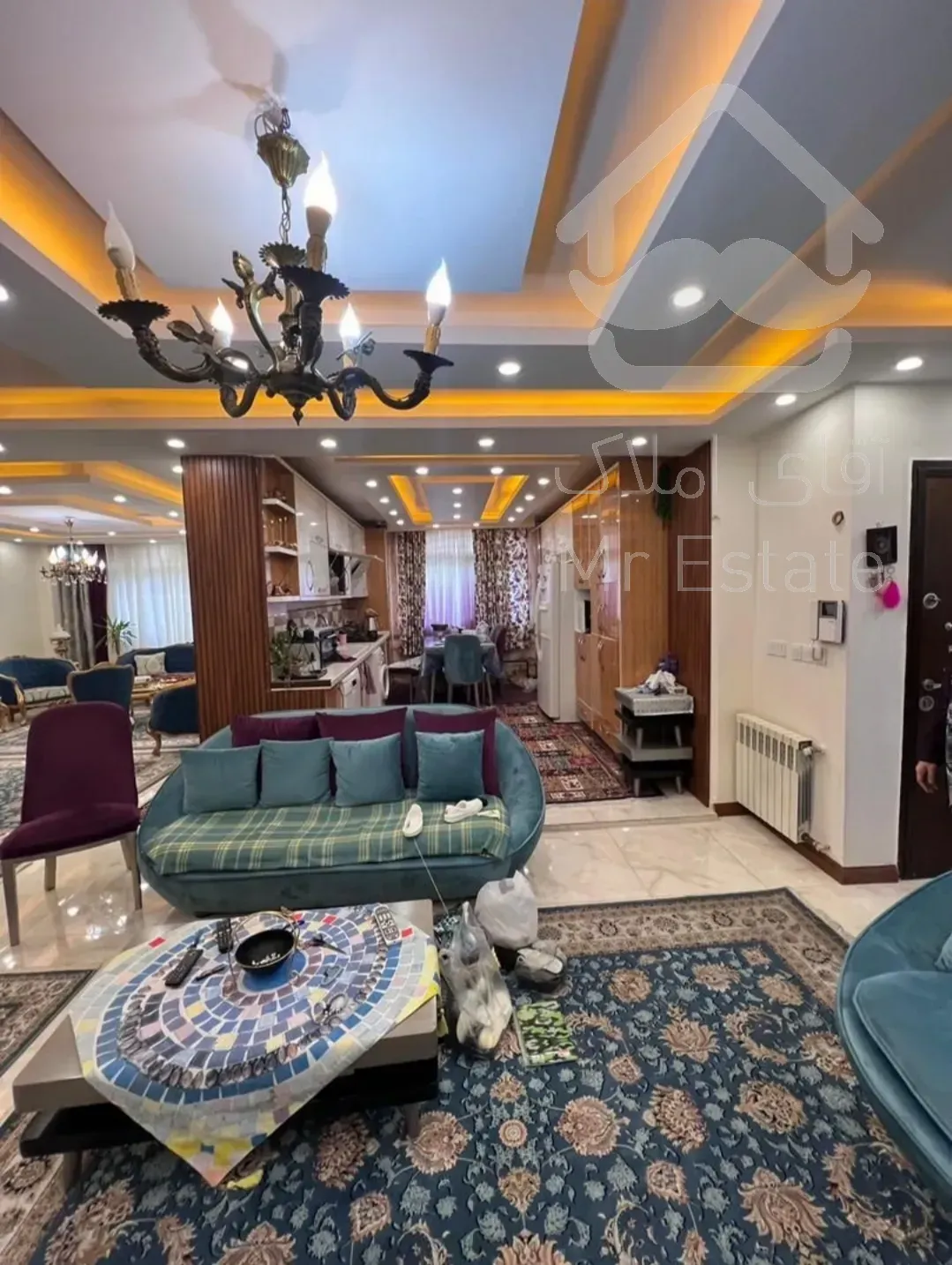 آپارتمان ۹۳ متری دو خواب فول دیزاین جنت آباد جنوبی