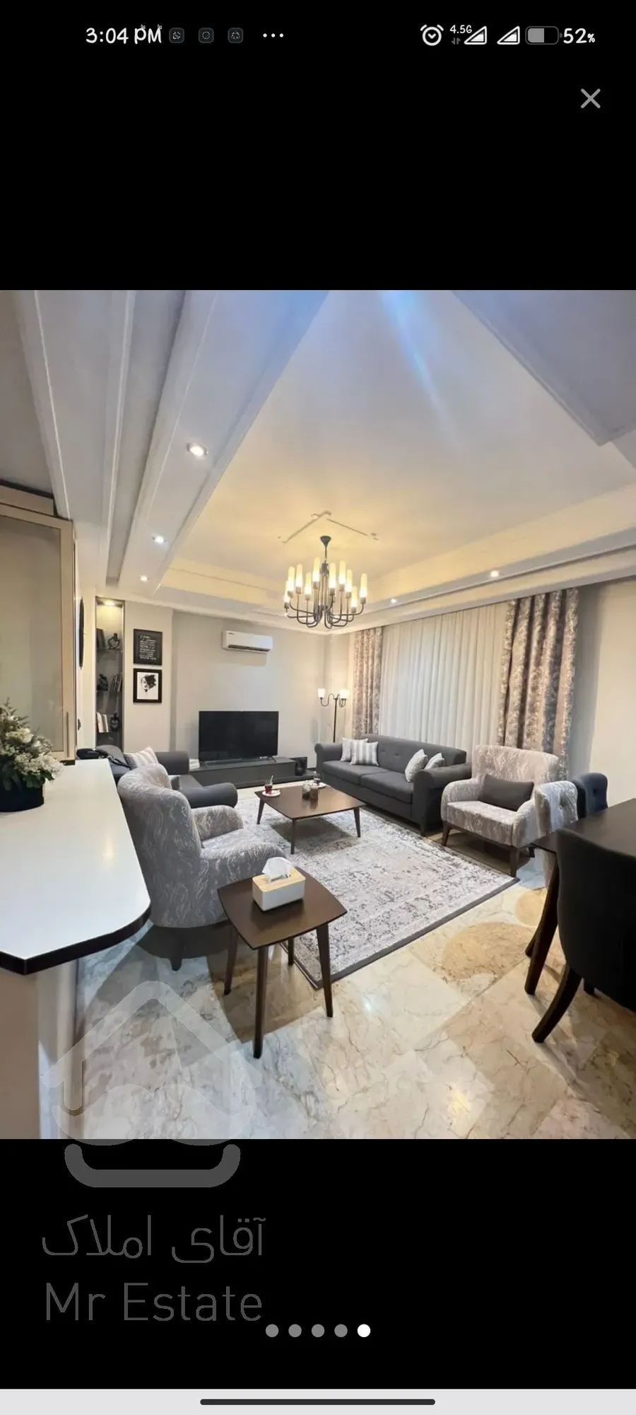 آپارتمان۶۲متری*پنج ساله *فول دیزاین