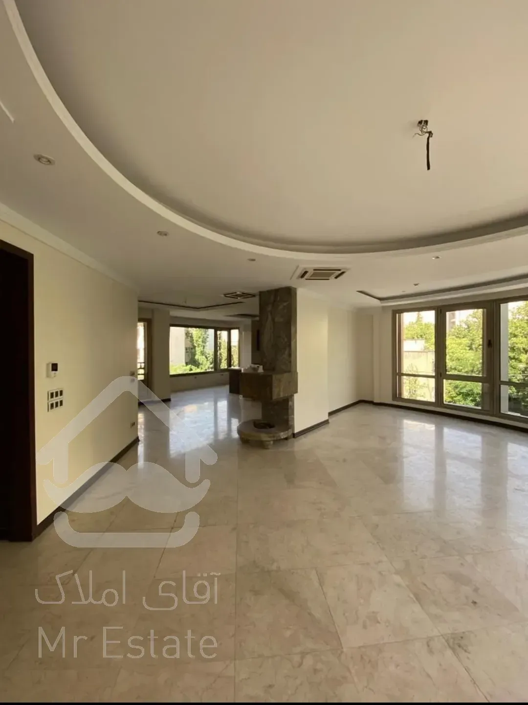 آپارتمان سالن پرده خور