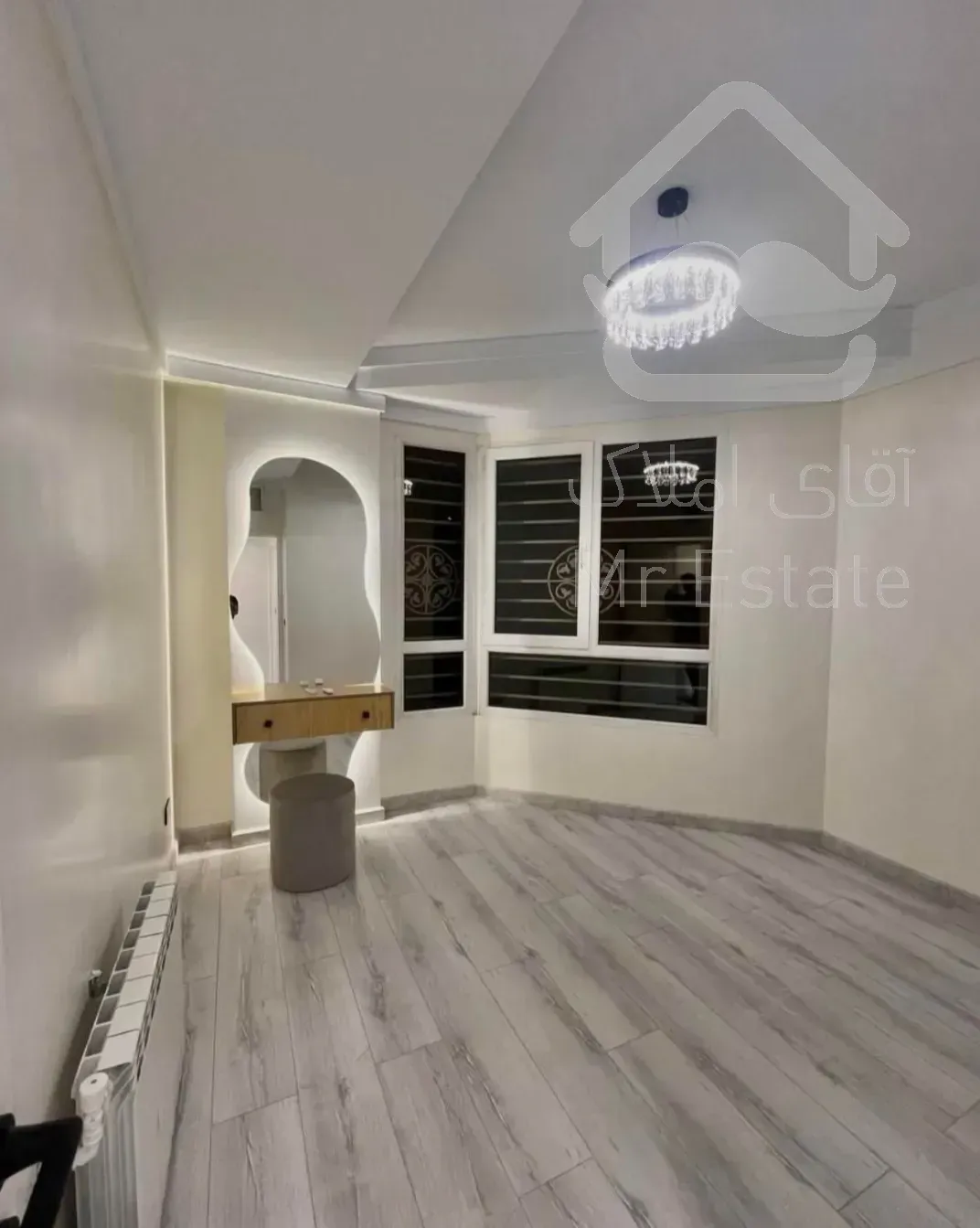 اجاره آپارتمان ۸۵متری ۲خواب سالن پرده خور فول بازسازی در شهرزیبا