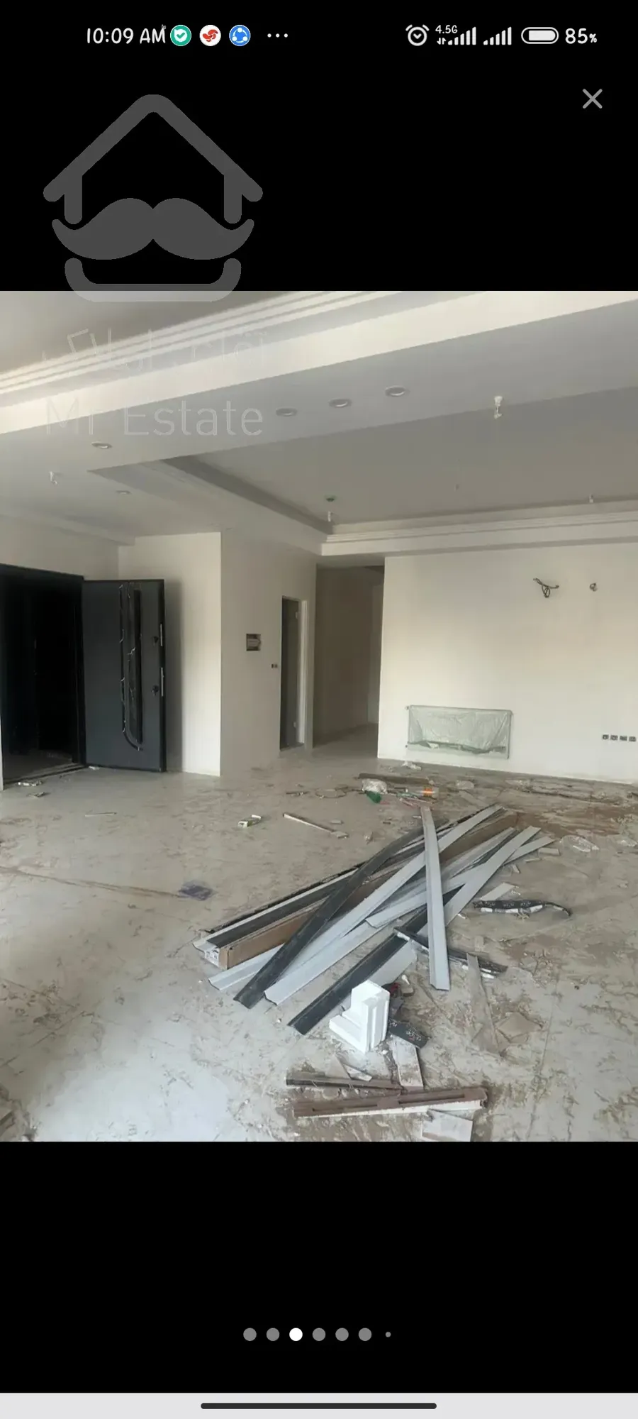 آپارتمان75متری نوساز بدون پرتی