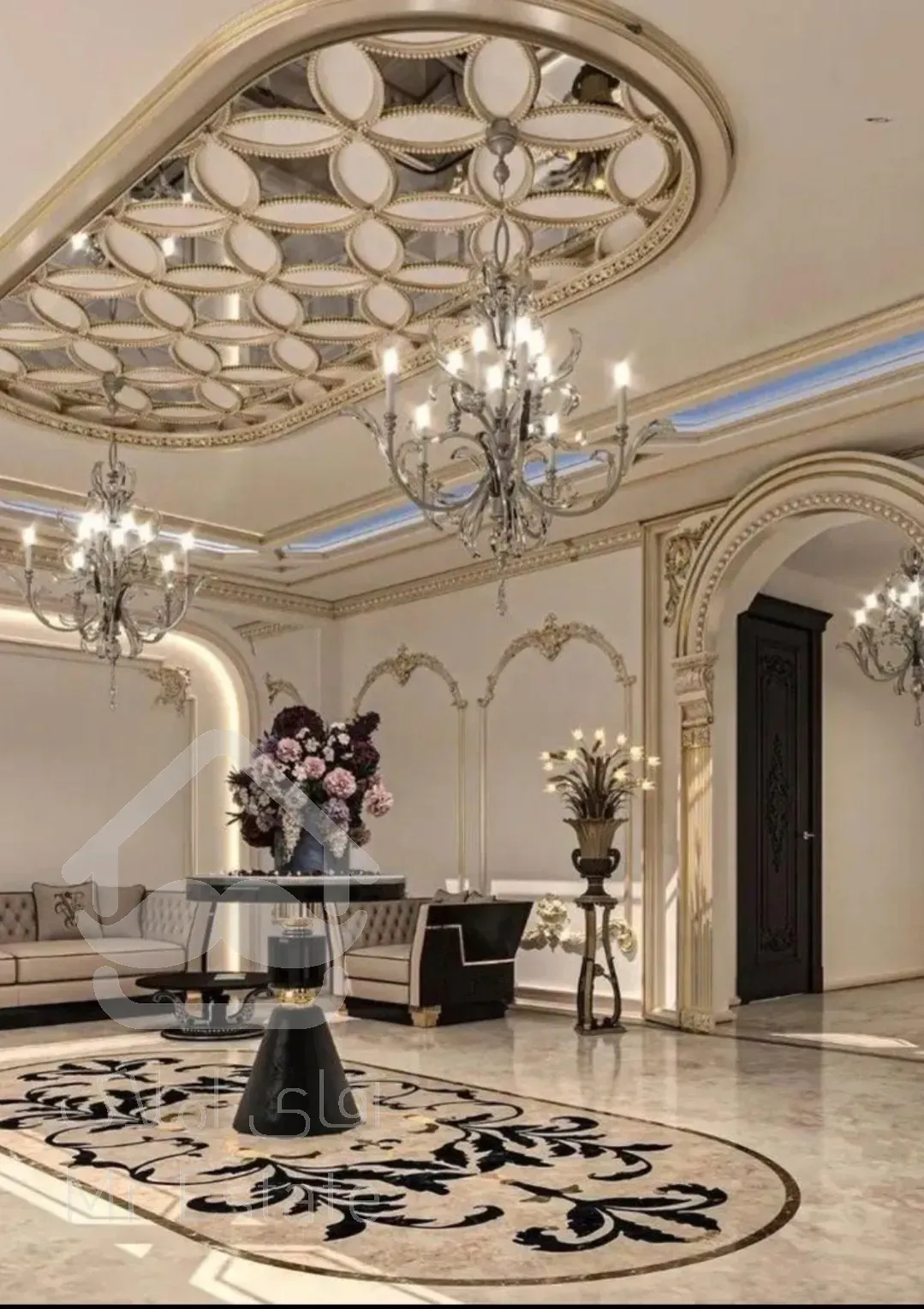 ۱۸۰ متر ویودار / ترکیب نور و نقشه / مستر روم