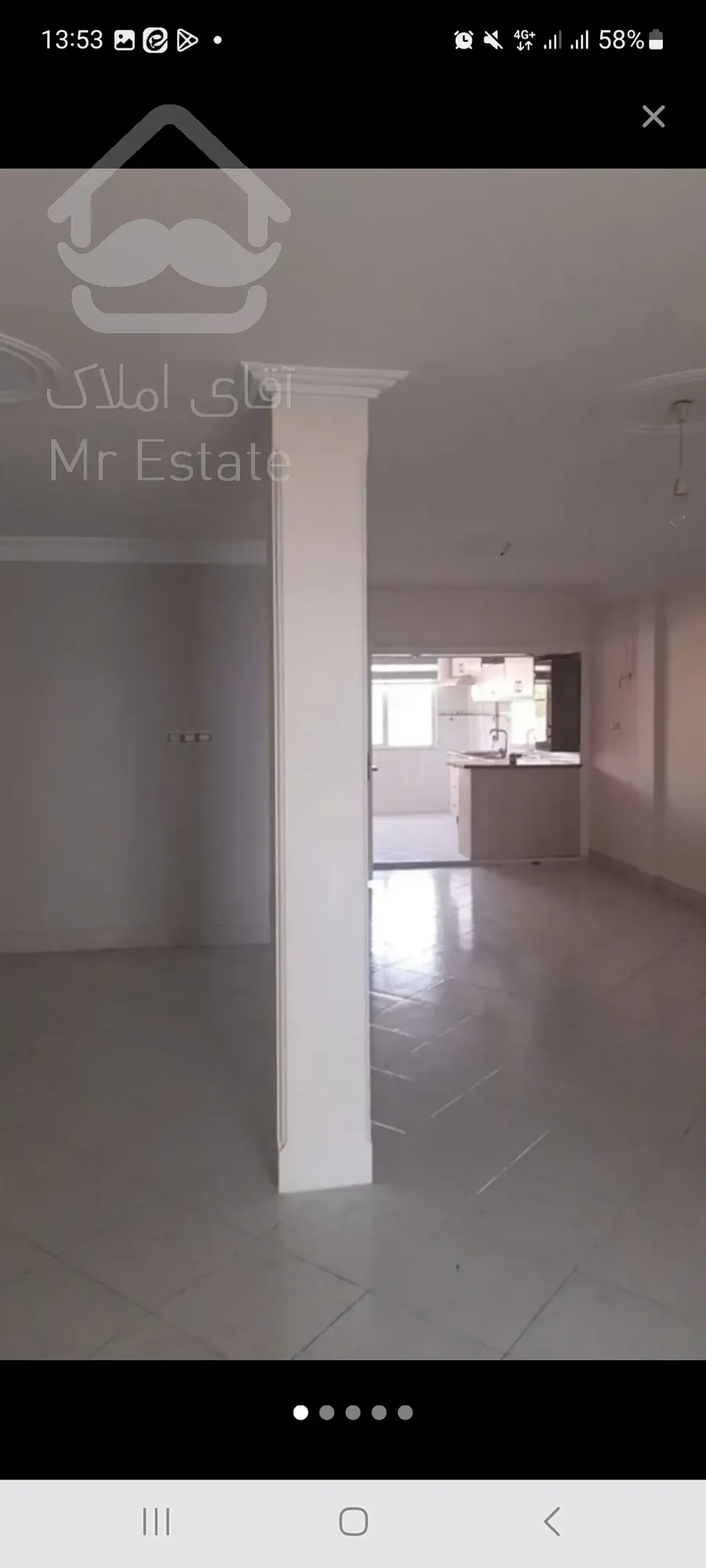 آپارتمان ۱۰۰ متری رزکان نو