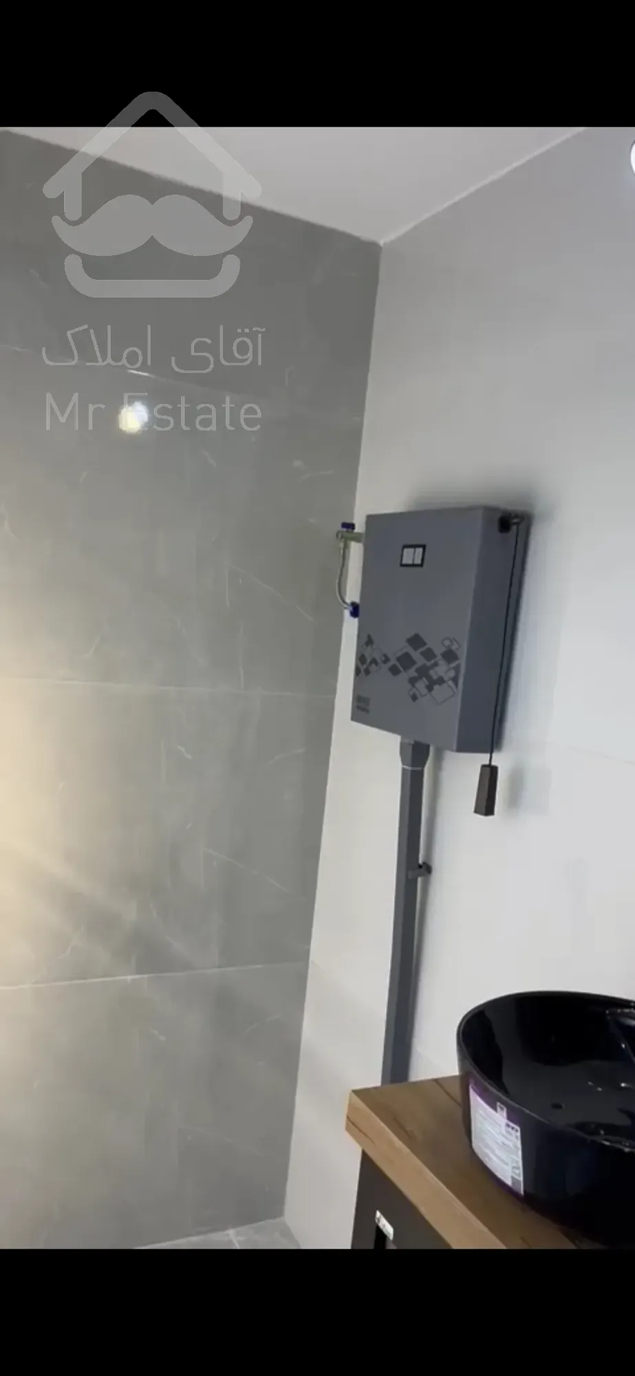 آپارتمان 90متر غرق نور پرده خور