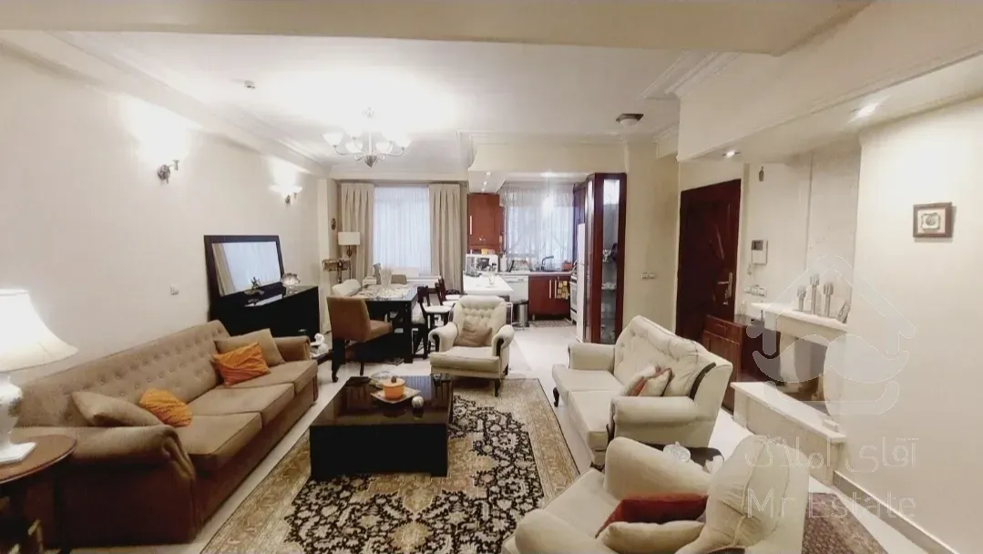 76 متر سالن پرده خور فول امکانات در اعیان نشین اباذر