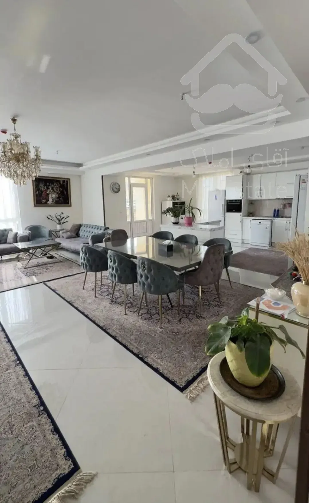 فروش آپارتمان 90 متری سالن پرده خور فول دیزاین بدون ضعف سازمان جنوب