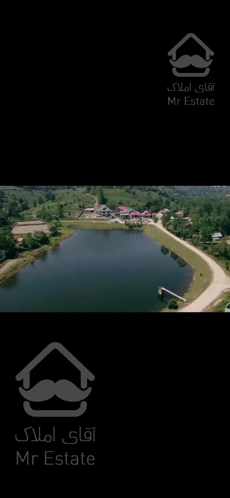 فروش زمین تماما مسکونی با ویو تالاب