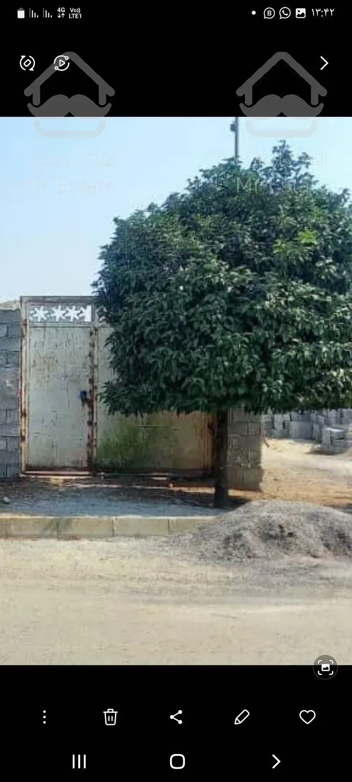 فروش زمین مسکونی سنددار باپروانه ساخت