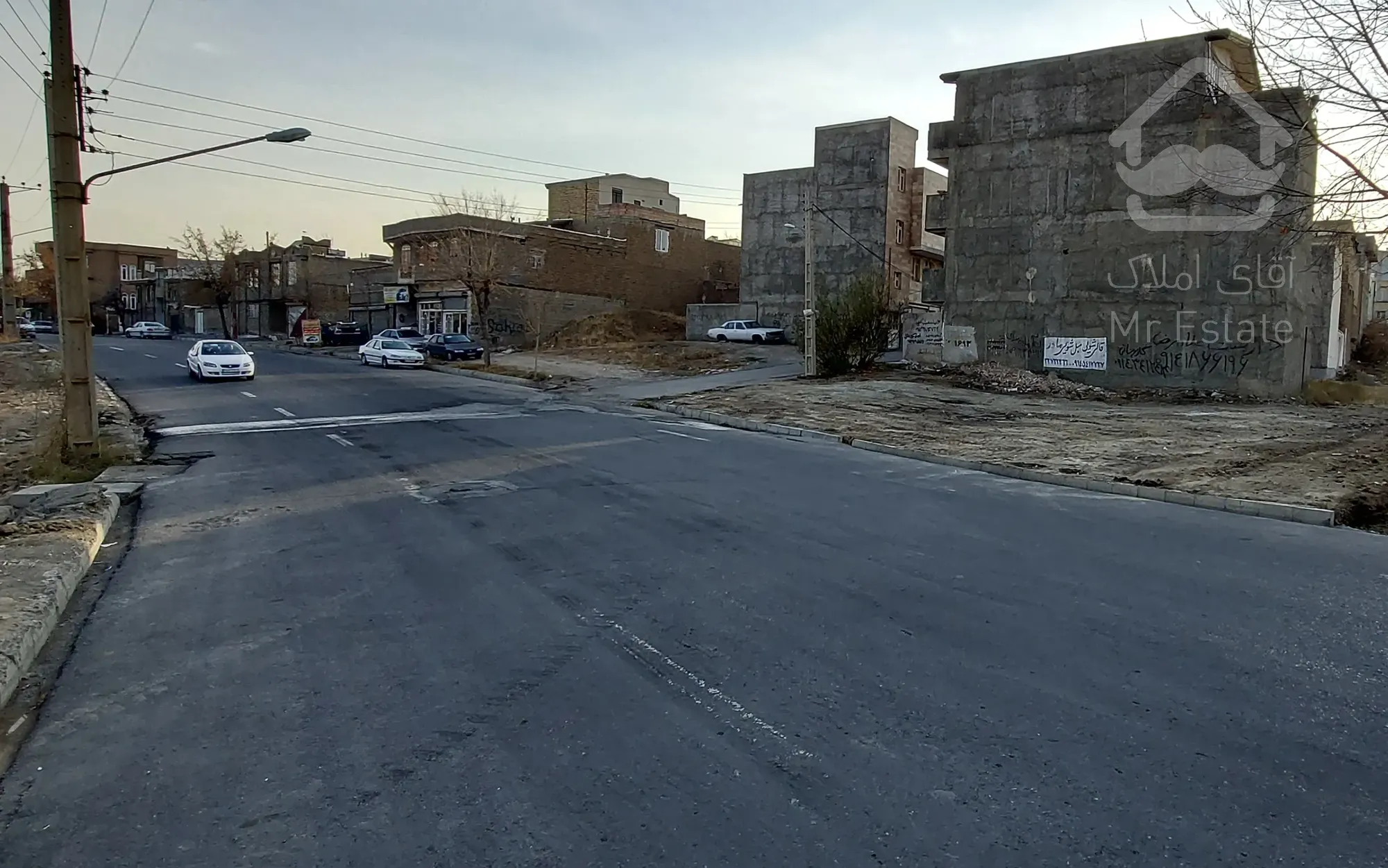 180 متر زمین۳نبش۶دانگ سندبرشهرک ایثار