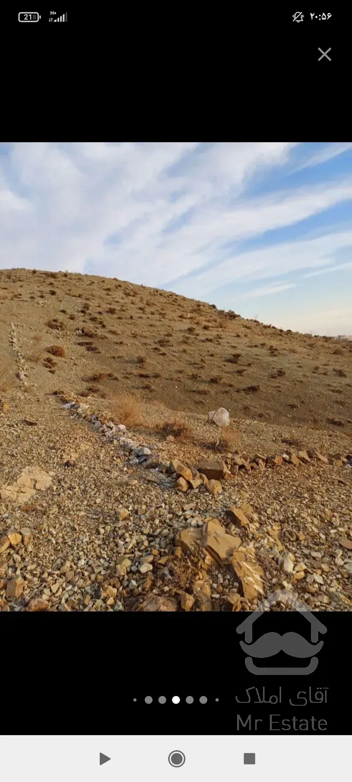 ۶۰۰مترزمین ویلایی کاربری مسکونی