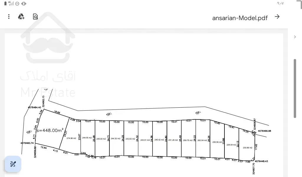 زمین بافت بنچاق دار باغی