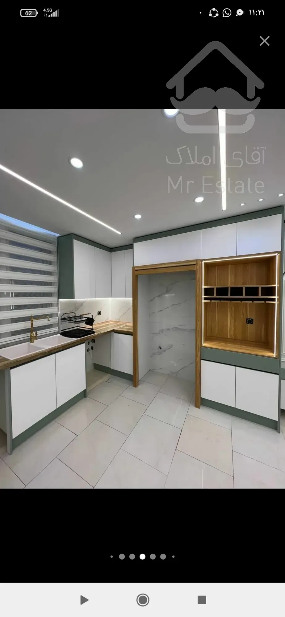 اجاره آپارتمان ۷۰متری  باغ فیض کم واحد