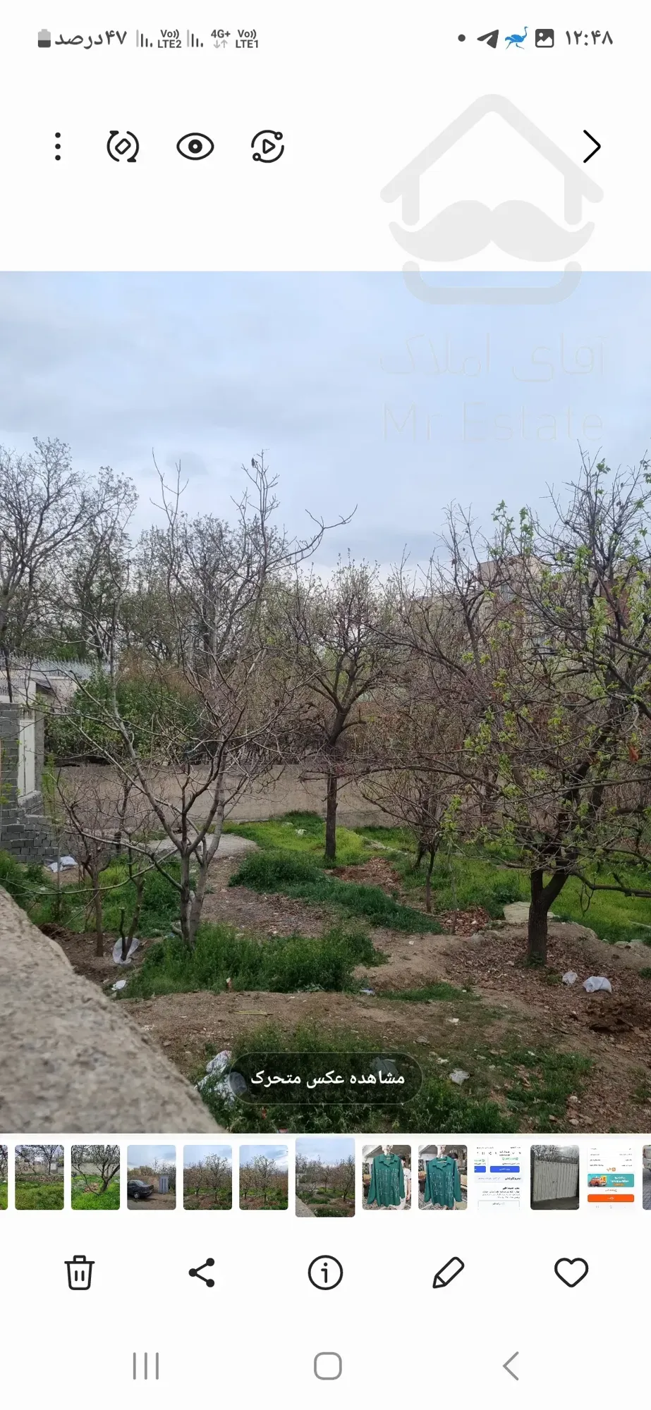 فروش قطعه باغ