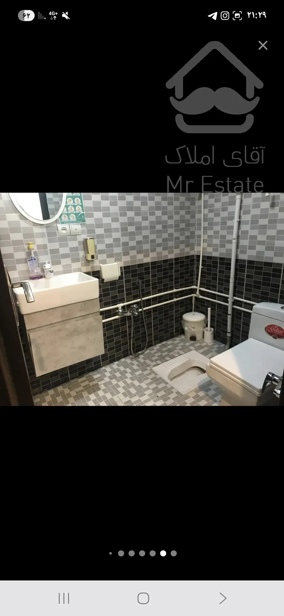 90متر دو خواب/فول امکانات/6ساله/سند اداری