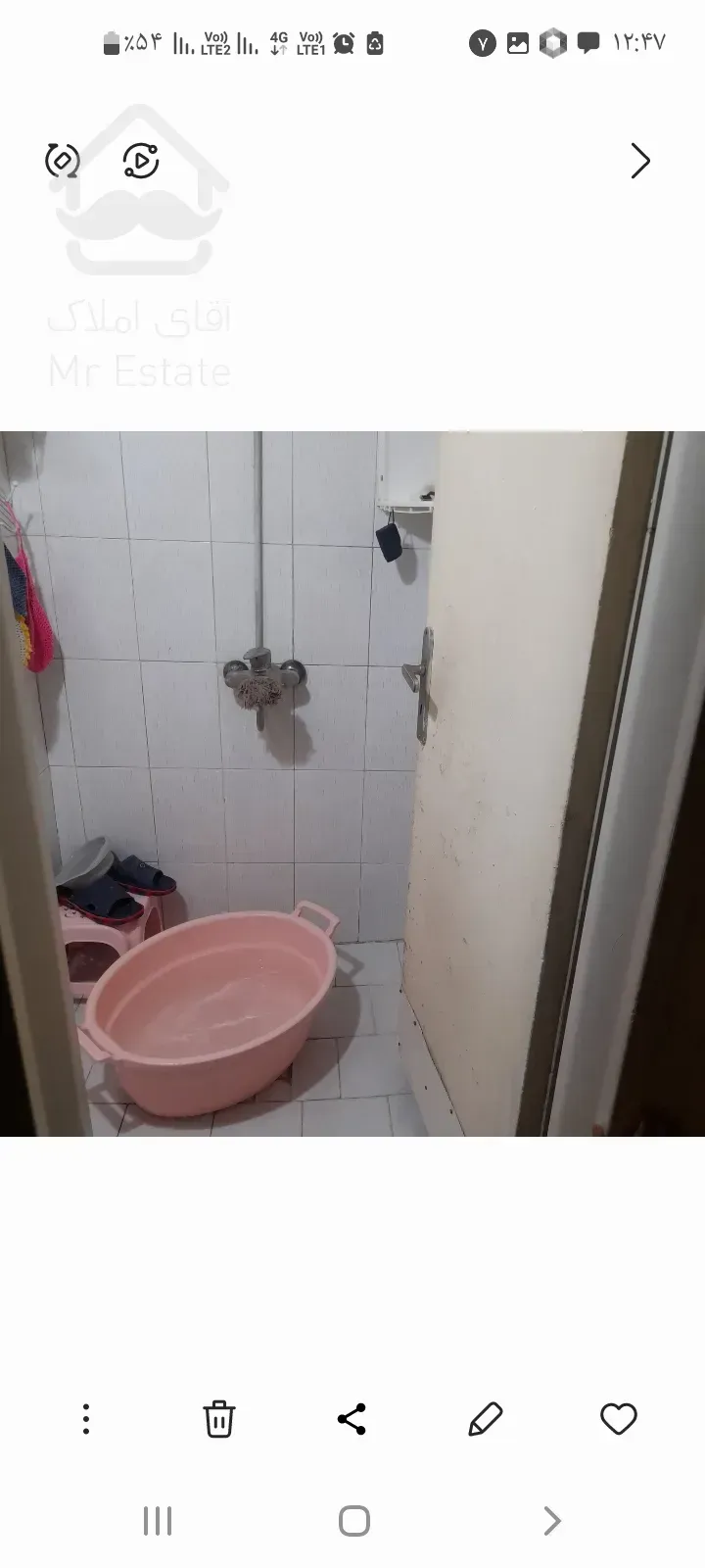 آپارتمان ۶۴ متری تمیز آسانسور پارکینگ انباری