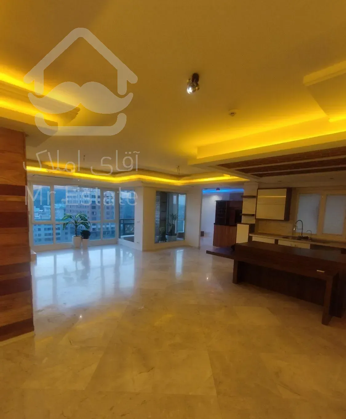 205متر 3 خواب ویو دار درکه کوهسار