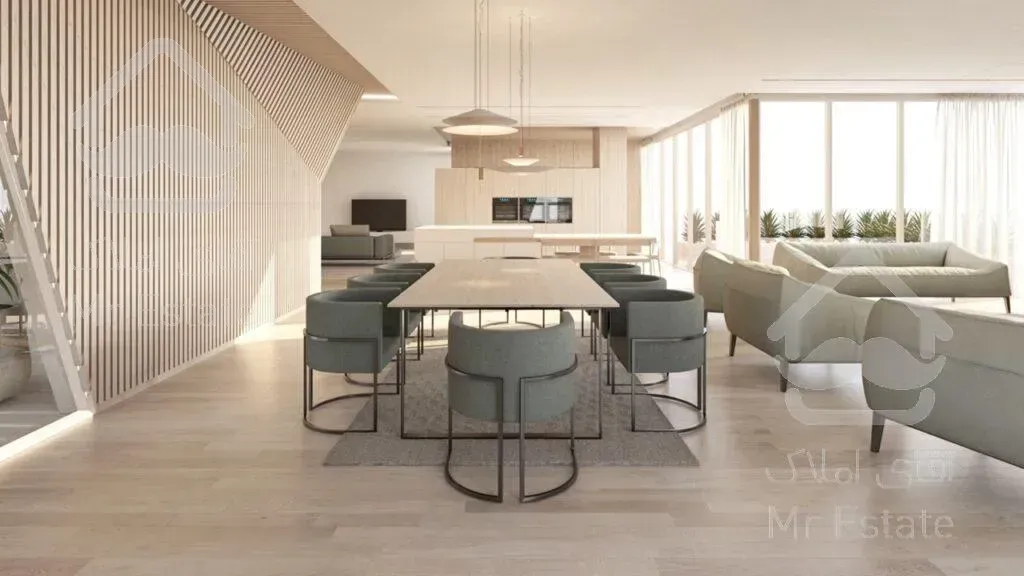 ۴طرف چشم انداز درختان سرسبز/پنت هاوس ۳۰۰ متری/در قلب شهرک غرب/