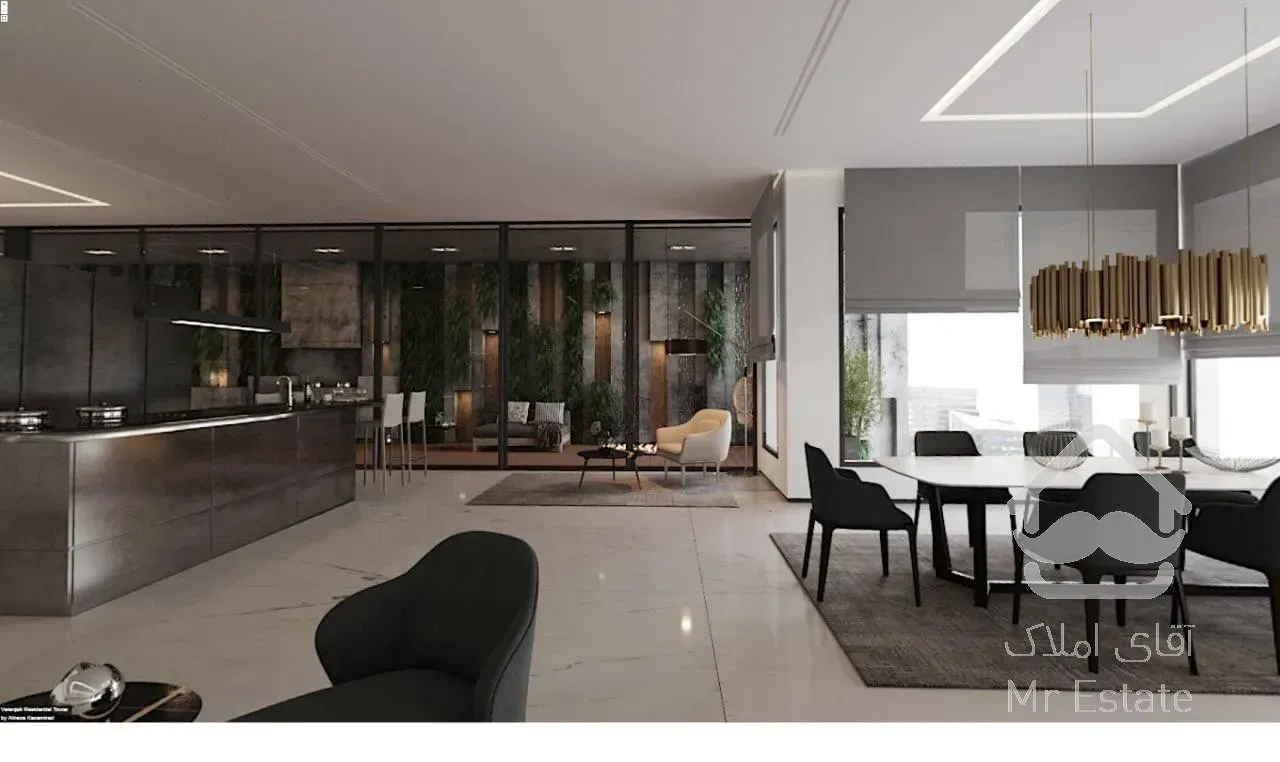 ۳۵۰ متر برج باغ تکواحدی زعفرانیه